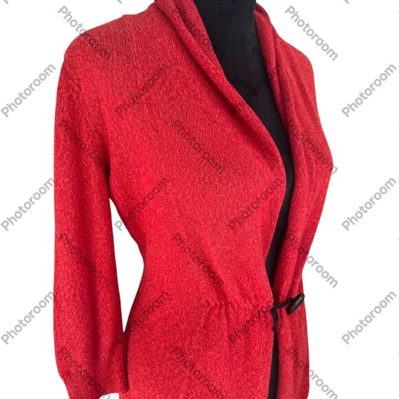 NIC+ZOE Sweaters - NIC+ZOE Small Red Long Sleeve Cardigan